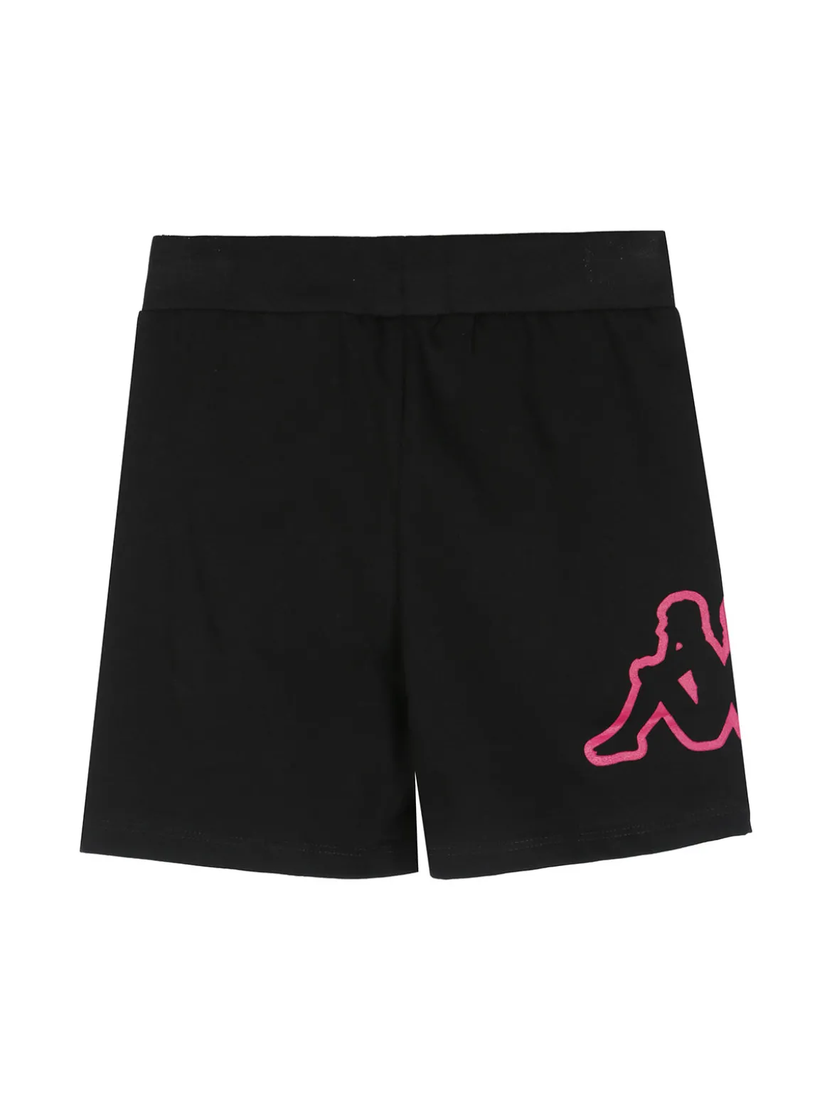 Kappa Completo corto da bambina in cotone con t-shirt e shorts - turchese