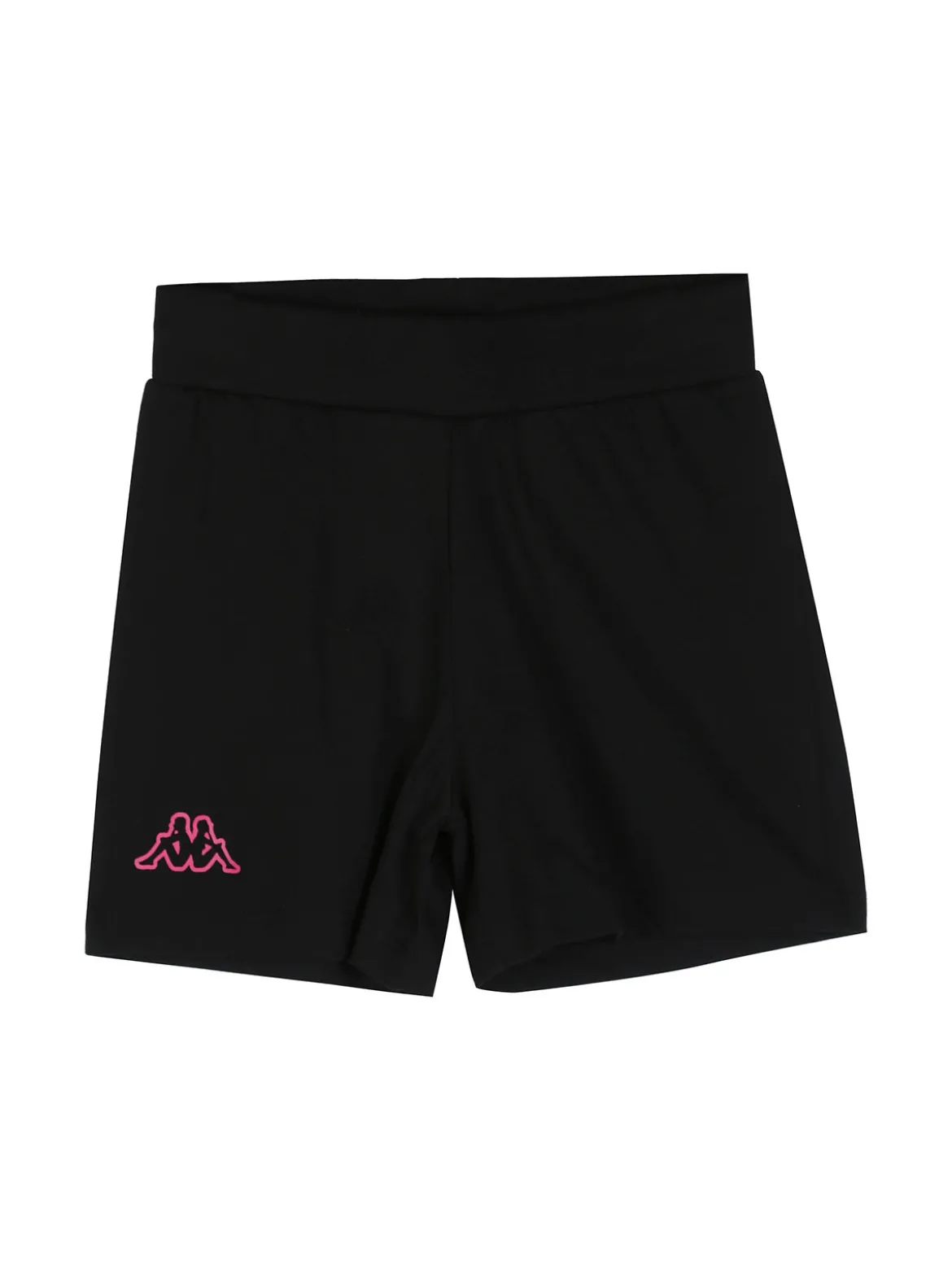 Kappa Completo corto da bambina in cotone con t-shirt mimetica e shorts - turchese