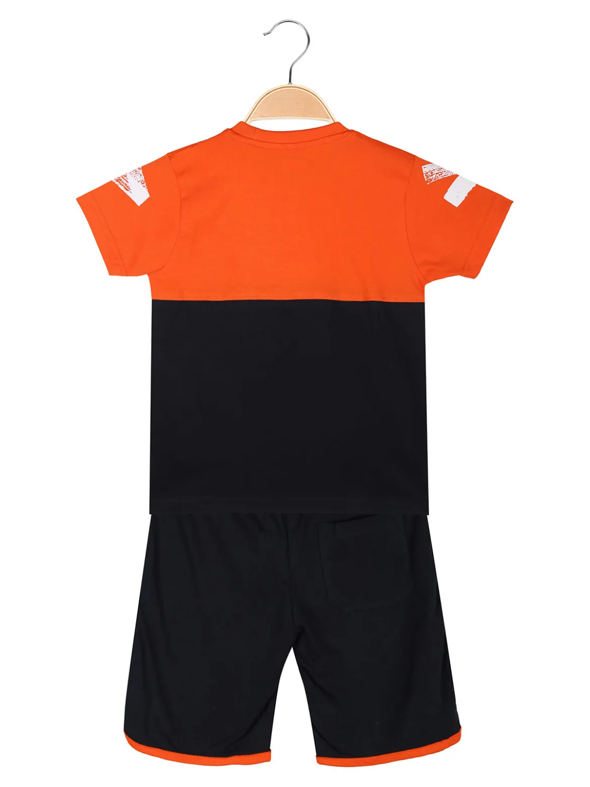 Kappa Completo corto da bambino in cotone con t-shirt e bermuda