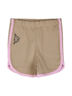 Kappa Completo corto da neonata 2 pezzi con t-shirt e shorts - rosa