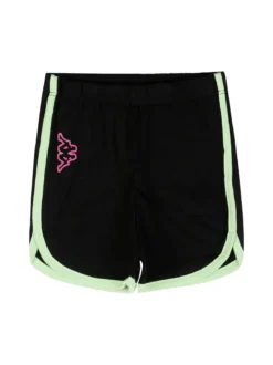 Kappa Completo corto da neonata 2 pezzi con t-shirt e shorts - verde chiaro