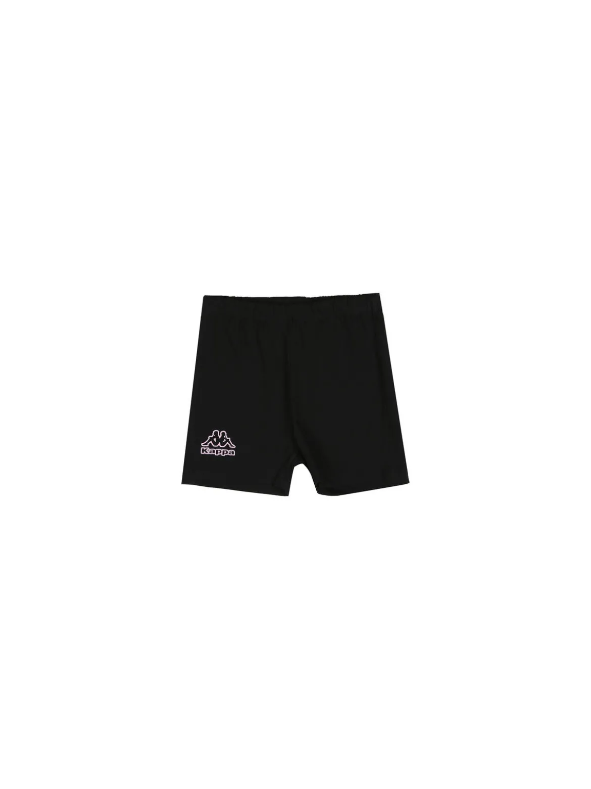 Kappa Completo corto da neonata 2 pezzi in cotone con maniche a volant e shorts - arancione