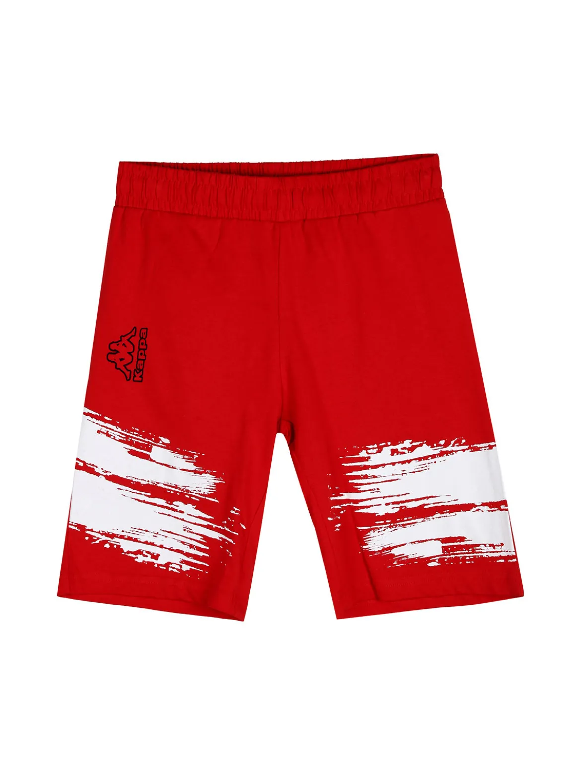 Kappa Completo corto in cotone da bambino con t-shirt e bermuda - bianco