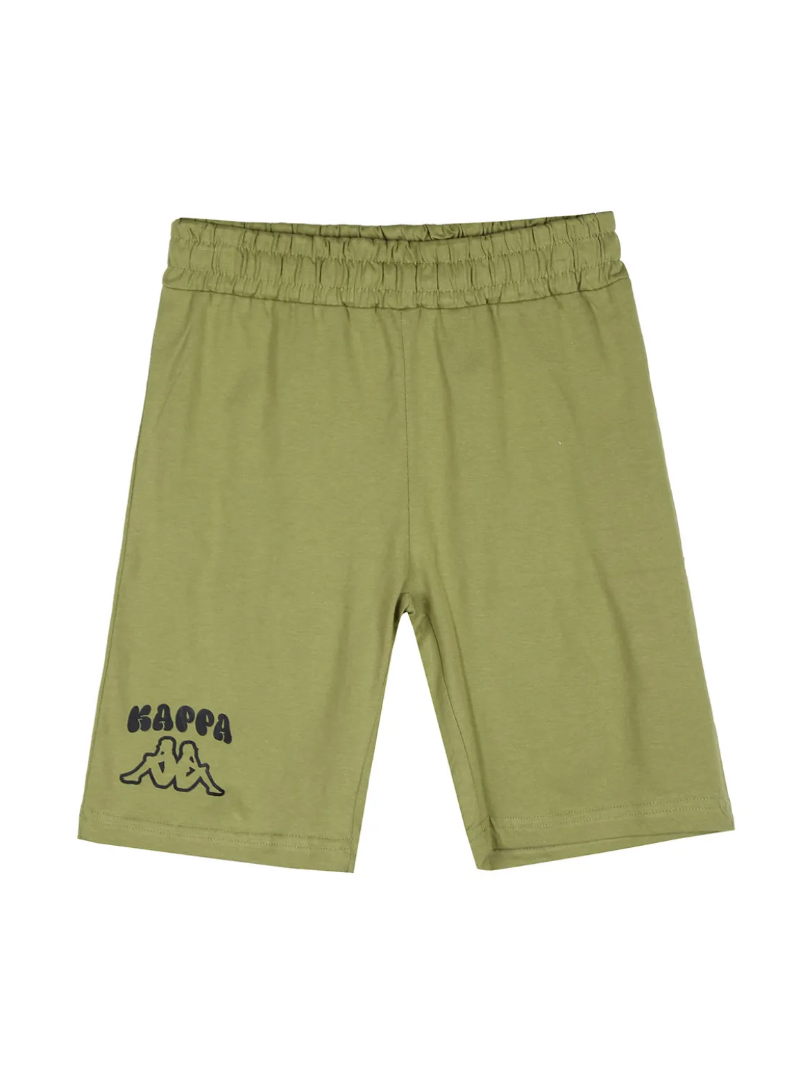 Kappa Completo corto 2 pezzi da bambino con t-shirt mimetica e bermuda - militare