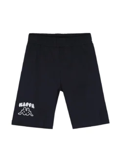 Kappa Completo corto 2 pezzi da bambino con t-shirt mimetica e bermuda - blu scuro