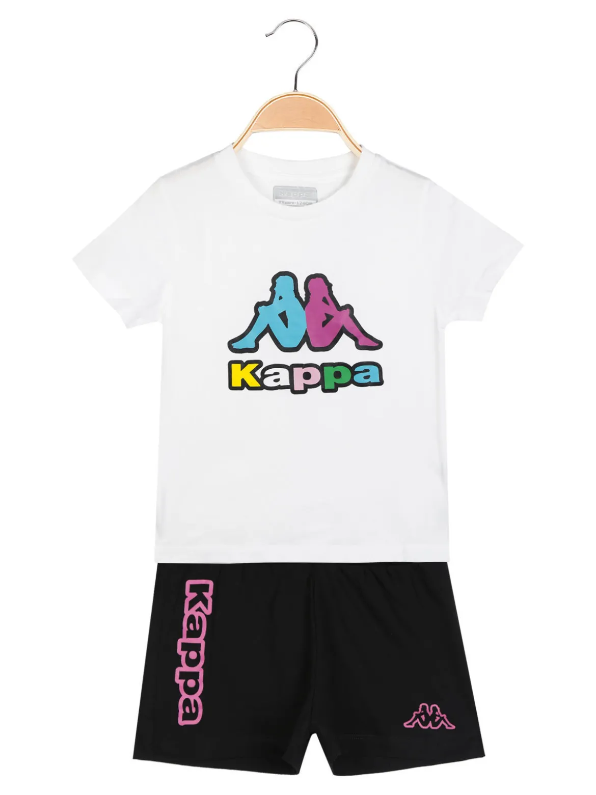 Kappa Completo corto sportivo 2 pezzi da bambina