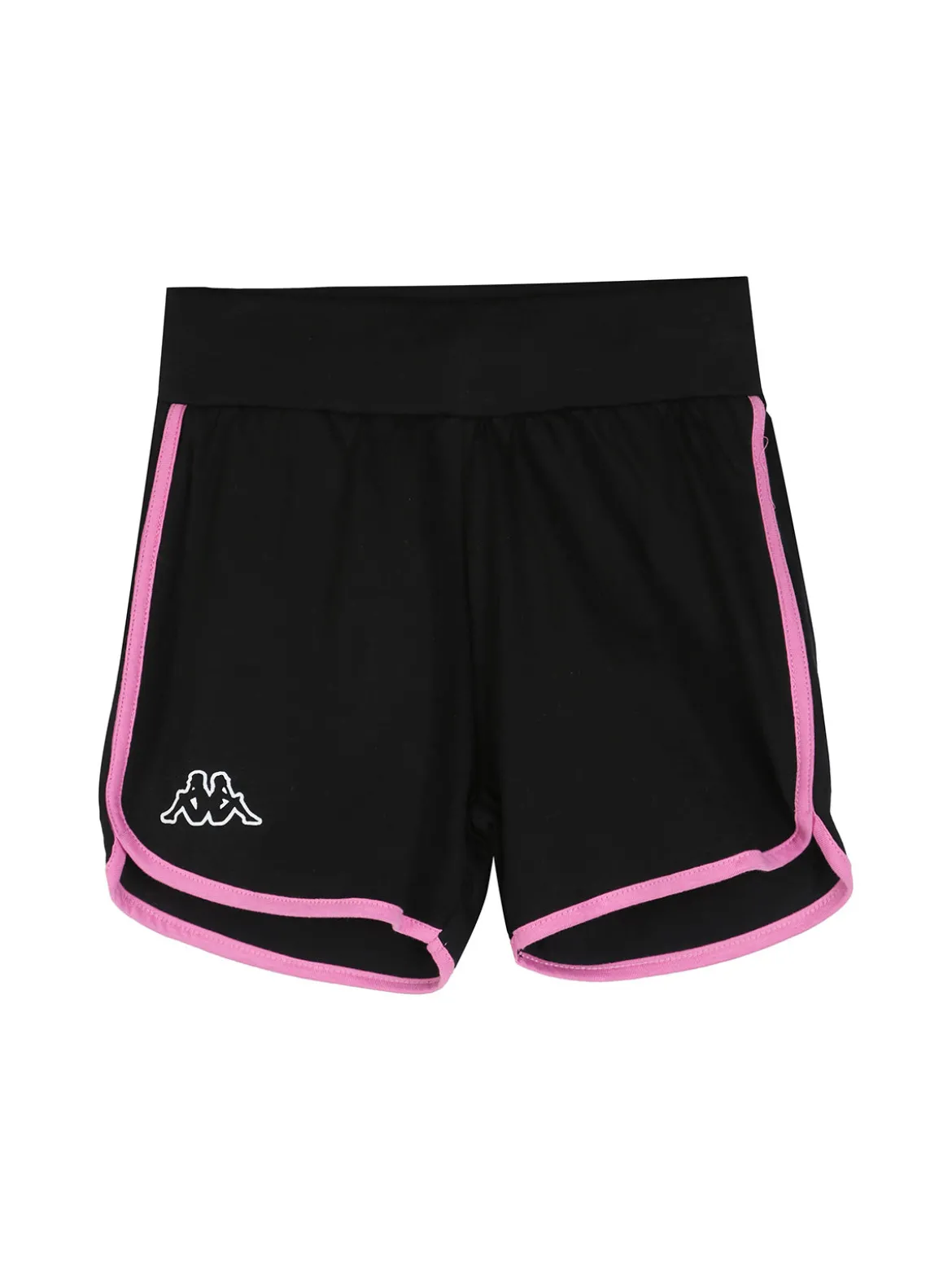 Kappa Completo smanicato da ragazza in cotone con canotta cropped e shorts - rosa