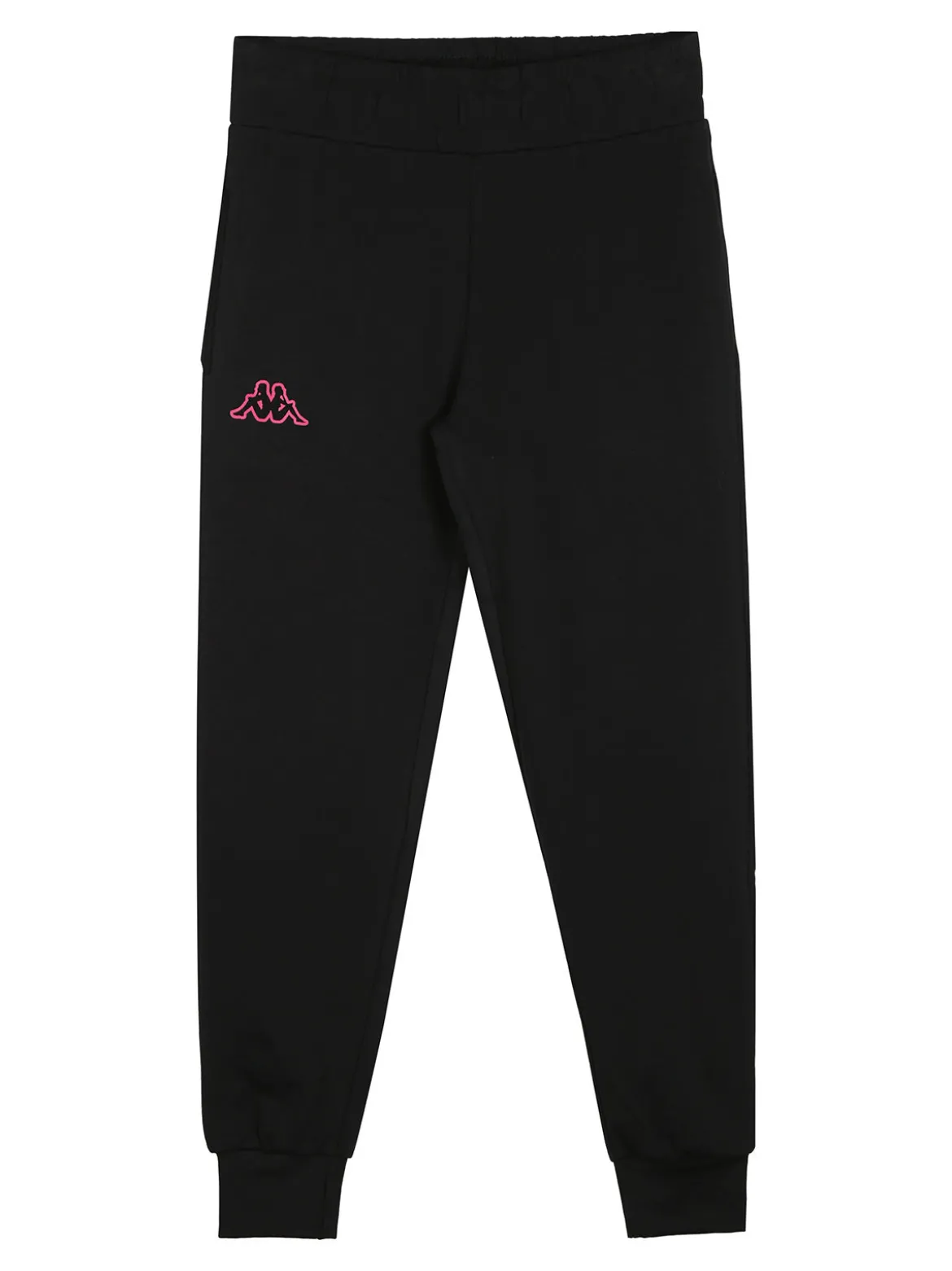 Kappa Completo tuta da ragazza 2 pezzi full zip in cotone - bianco