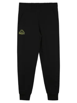 Kappa Completo tuta da ragazzo 2 pezzi con cappuccio e zip - nero
