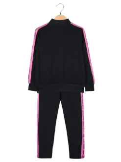 Kappa Completo tuta 2 pezzi da bambina con zip - blu scuro