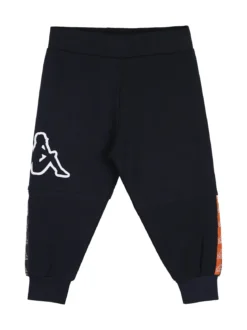 Kappa Completo tuta 2 pezzi da neonato full zip in cotone - arancione