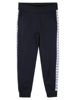 Kappa Completo tuta 2 pezzi da ragazzo con cappuccio e zip - blu scuro