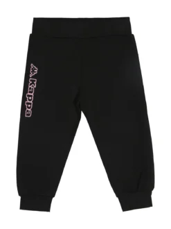 Kappa Completo tuta 2 pezzi glitter da neonata con interno felpato - fucsia
