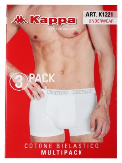 Kappa Confezione 3 pezzi boxer uomo