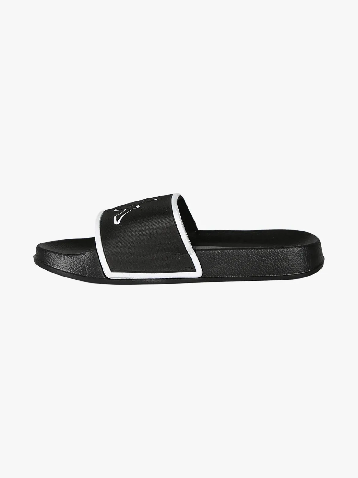 Kappa LOGO FLIP Ciabatte da bambini a fascia con logo - nero