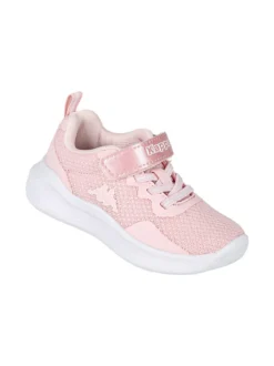 Kappa LOGO KOFY Sneakers sportive da bambina in mesh con cinturino a strappo - rosa