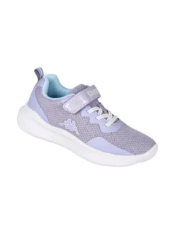 Kappa LOGO KOFY Sneakers sportive da ragazza in mesh con chiusura a strappo - lilla