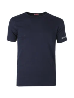 Kappa Maglia manica corta da uomo in caldo cotone - blu scuro