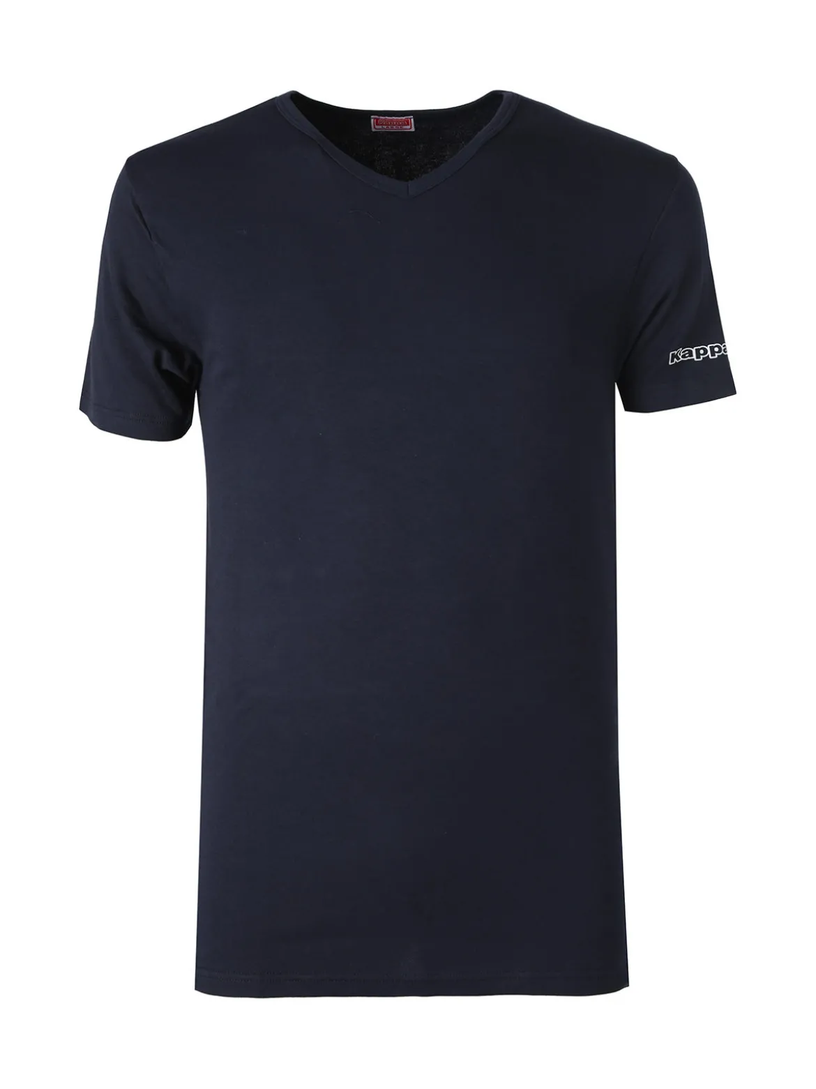 Kappa Maglia manica corta da uomo in caldo cotone - blu scuro