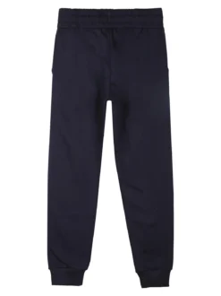 Kappa Pantaloni tuta da ragazzo con polsini e interno caldo cotone - blu scuro
