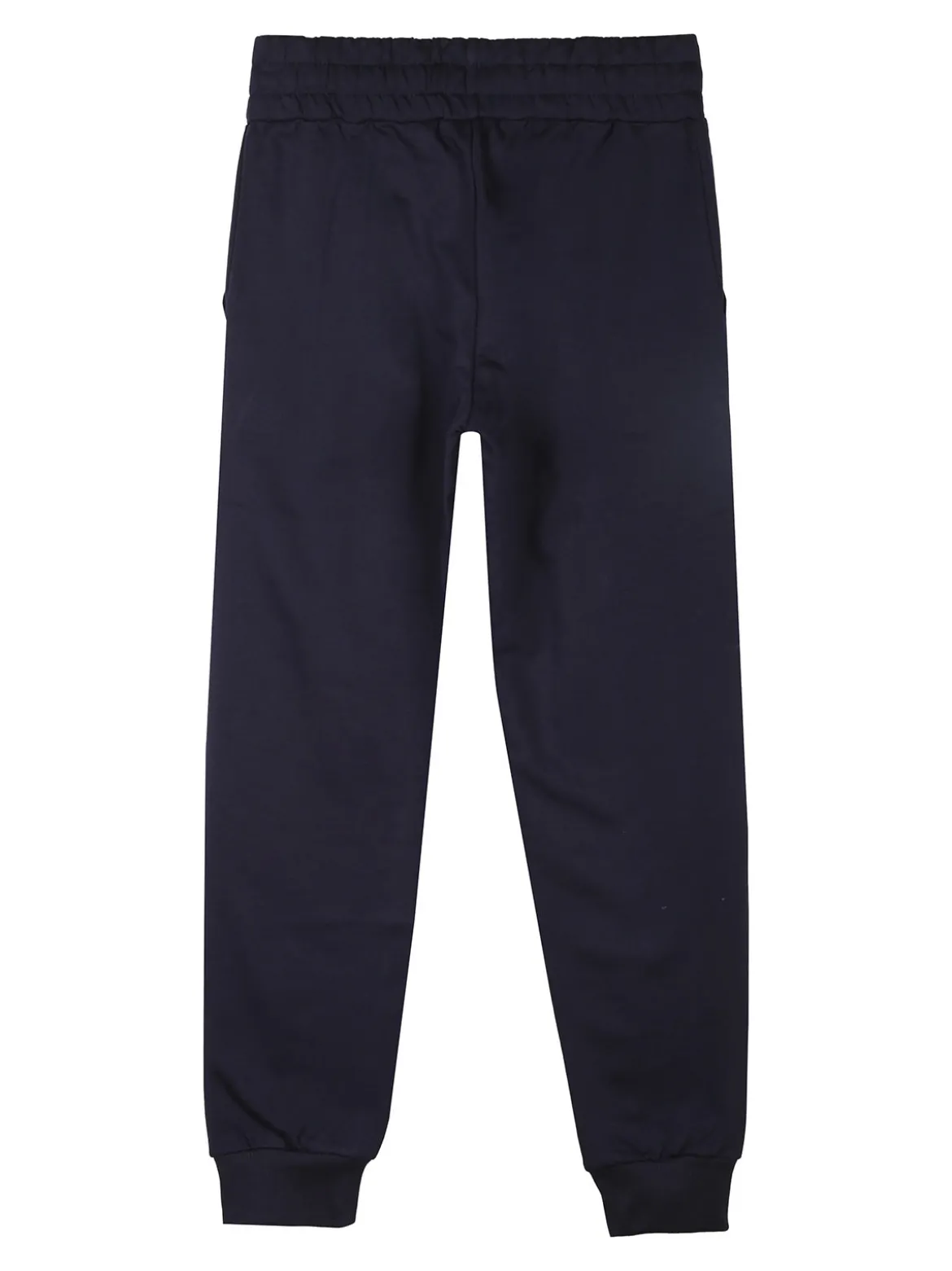 Kappa Pantaloni tuta da ragazzo con polsini e interno caldo cotone - blu scuro