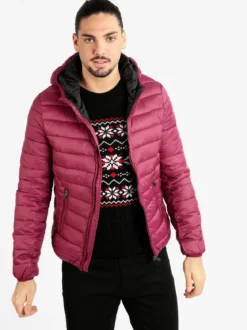 Kappa Piumino da uomo con cappuccio