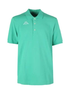 Kappa Polo da uomo in cotone a manica corta con logo