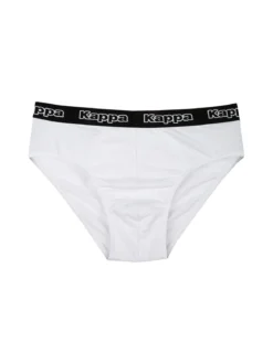 Kappa Slip da uomo in cotone con scritta
