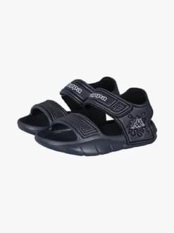 Kappa SPLASH Sandali da bambino in gomma con cinturino a strappo - blu scuro