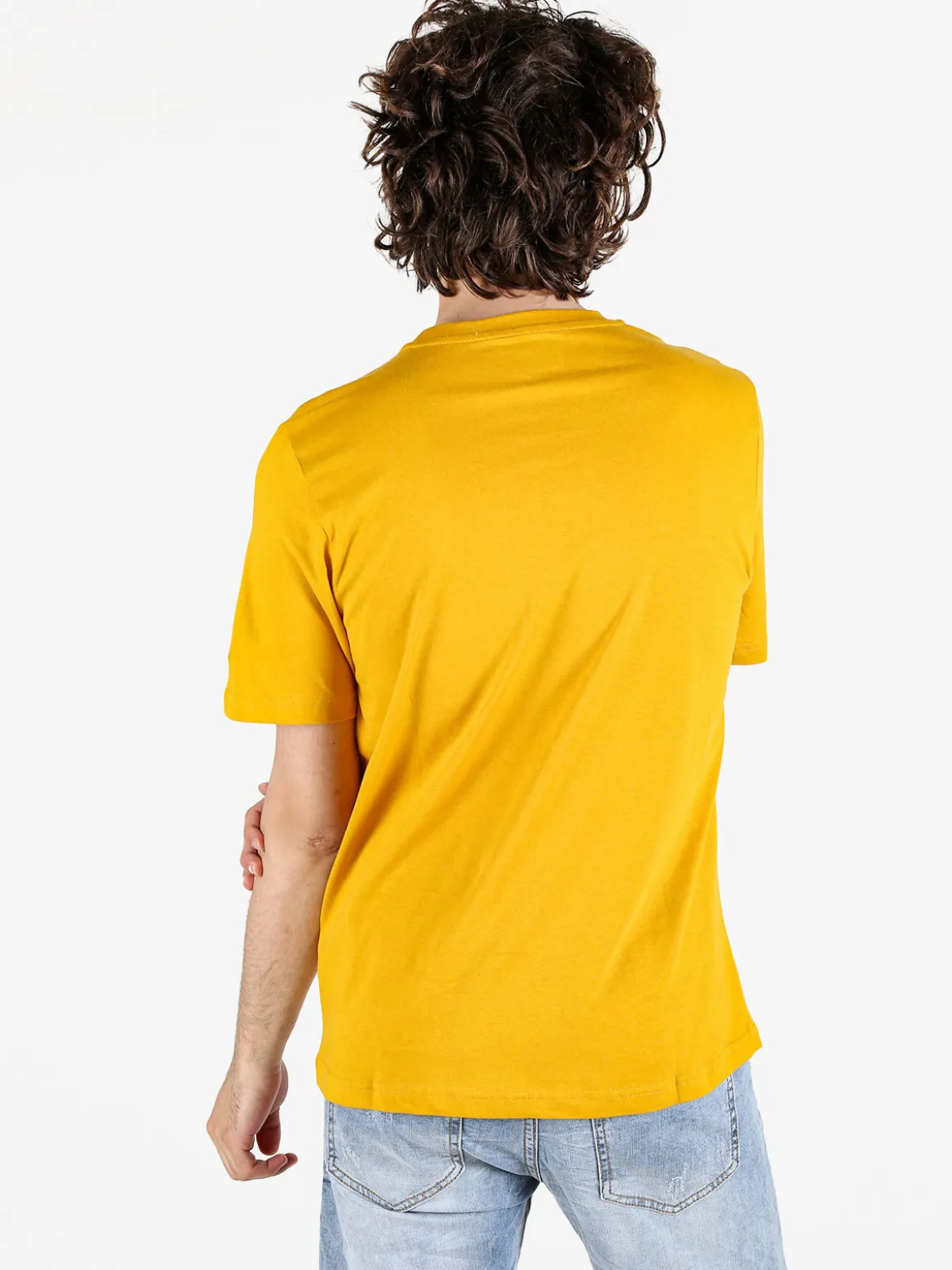 Kappa T-shirt da uomo in cotone con stampa scritta