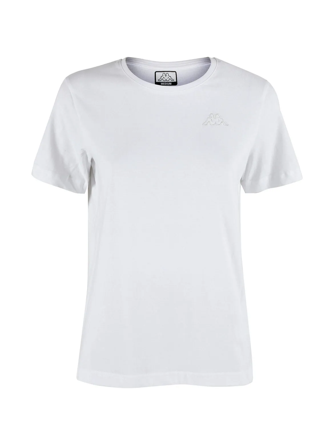 Kappa T-shirt donna in cotone con logo