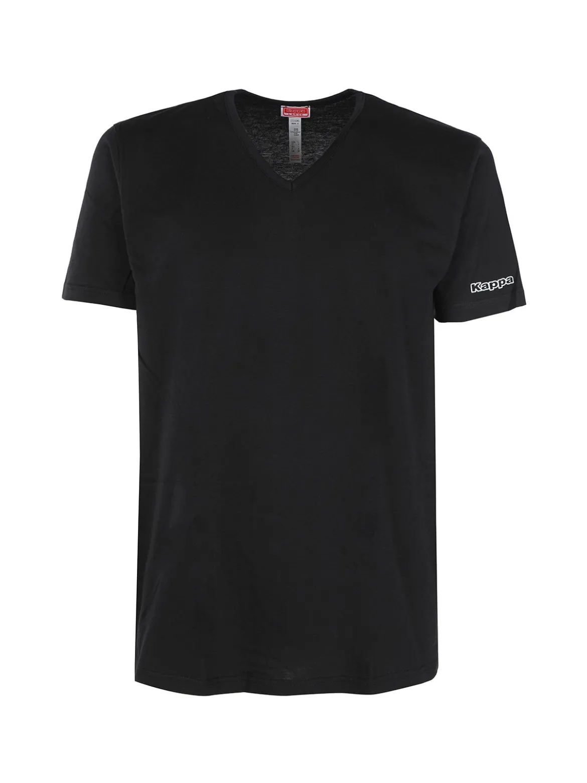 Kappa T-shirt intima da uomo in cotone scollo V