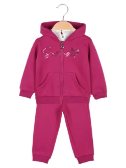Karino Kids Completo 3 pezzi da neonata con cappuccio e zip