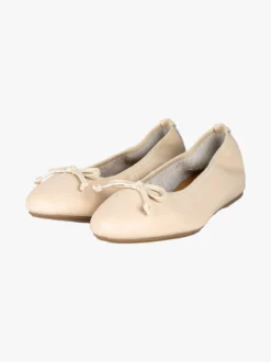Keys Ballerine donna in pelle con fiocchetto