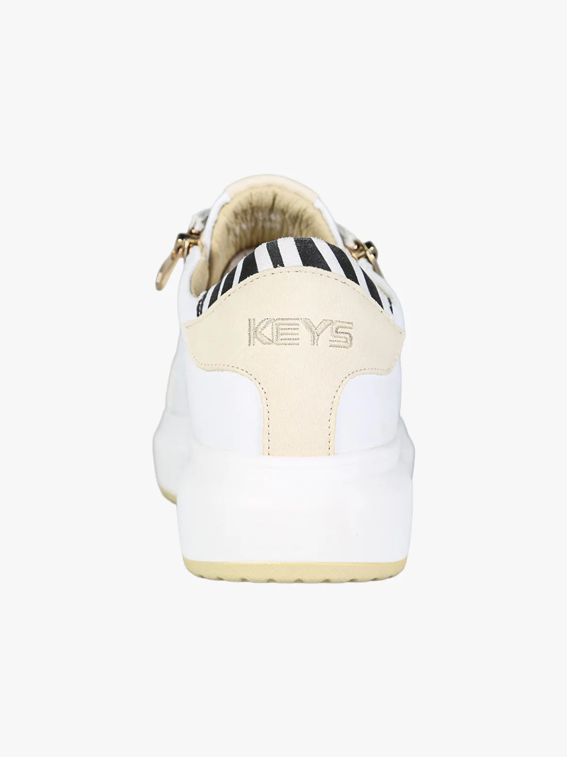 Keys Sneakers donna con platform - beige