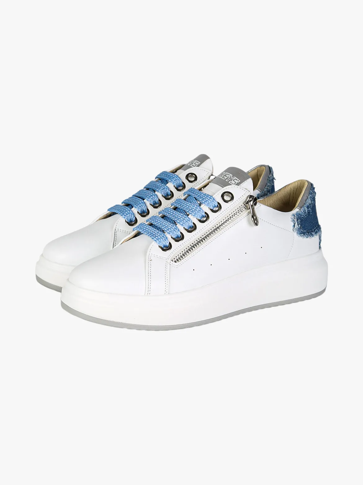 Keys Sneakers donna con platform - jeans