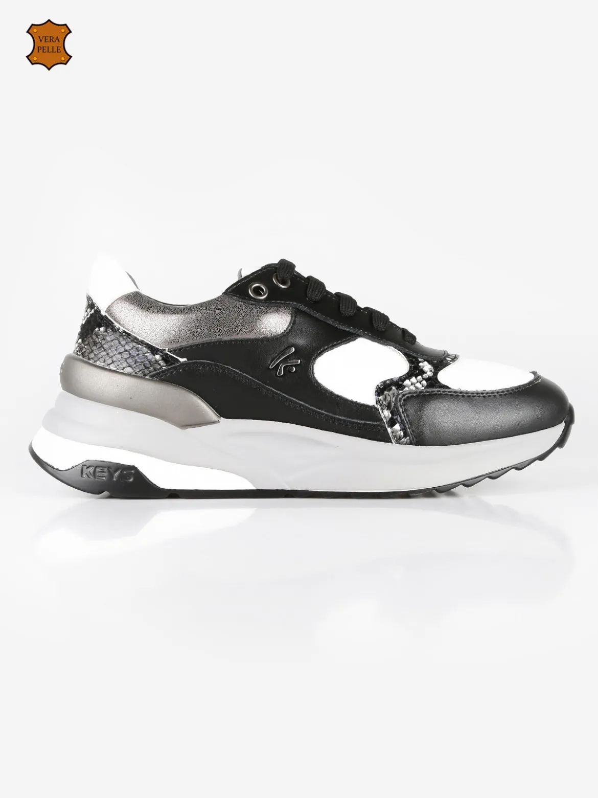 Keys Sneakers donna in vera pelle