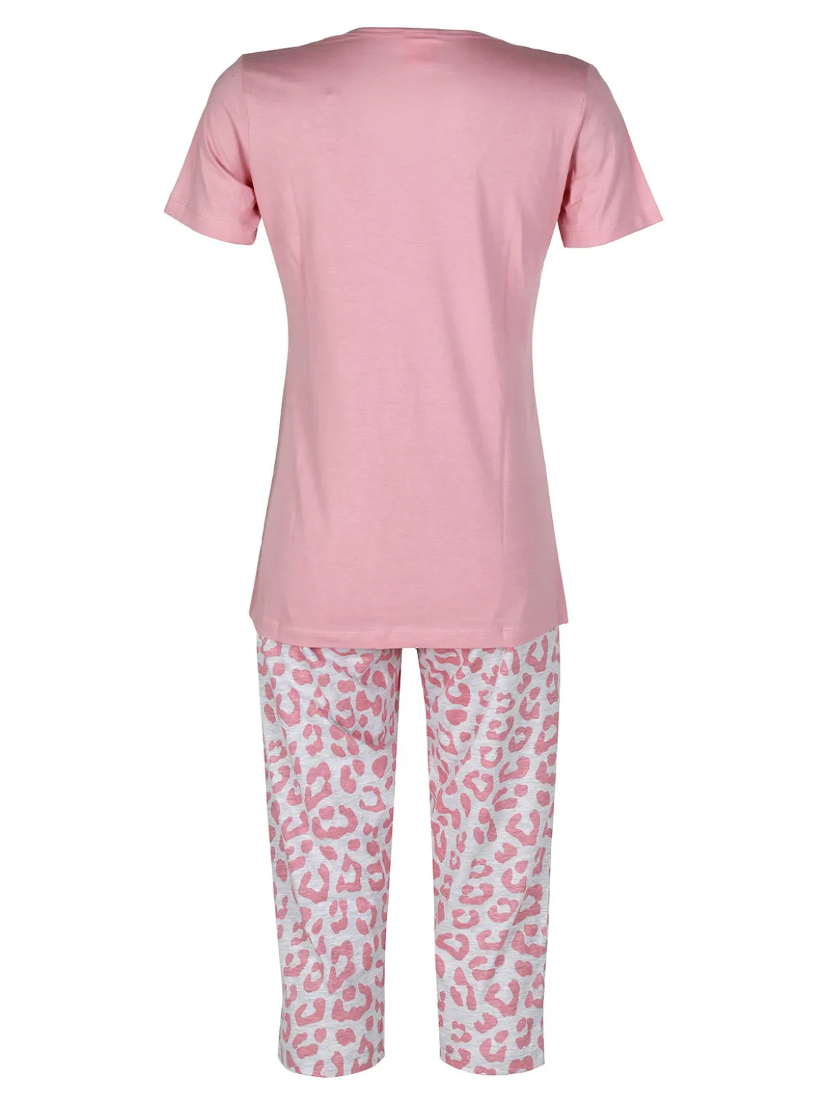 Kissimo Pigiama donna a maniche corte con pantaloni a 3/4
