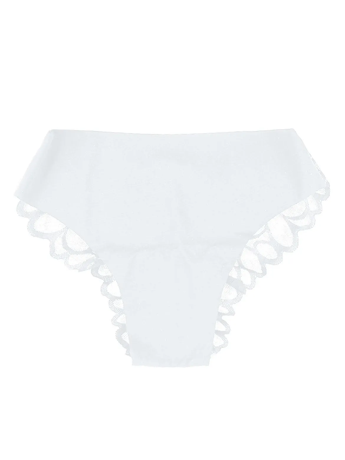 Kissimo Slip donna vita bassa invisibile con pizzo