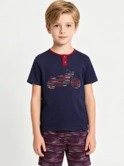 Kotton Pigiama corto bambino in cotone