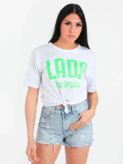 Ladp T-shirt donna con nodo