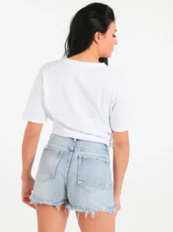 Ladp T-shirt donna con nodo