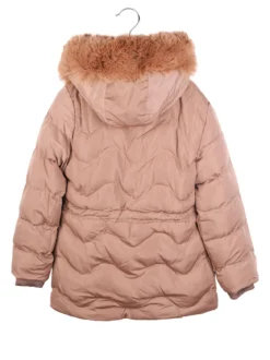 Lady Moda Giubbotto imbottito da bambina con cappuccio