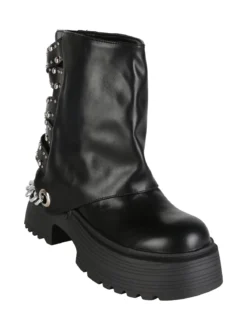 La Flor Stivaletti donna con platform alto e tacco largo