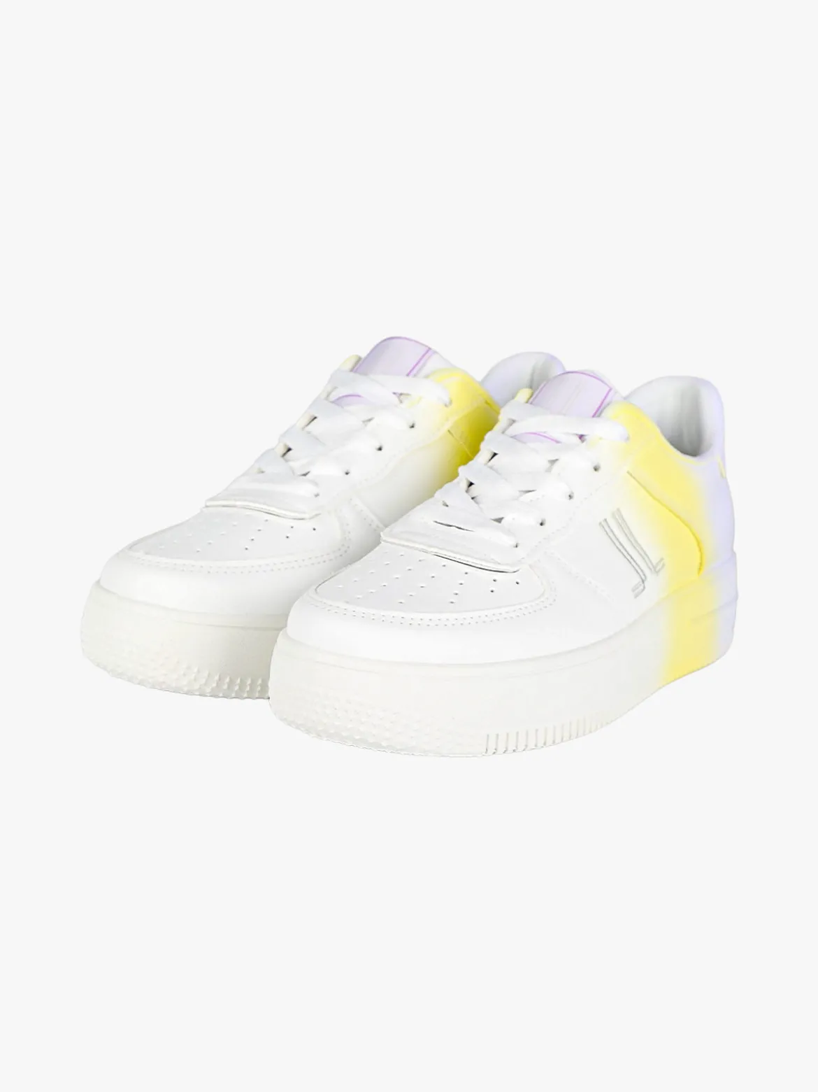 Lancetti Sneakers donna muticolor con platform
