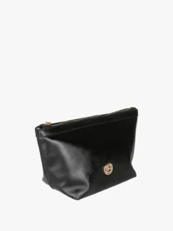 Laura Biagiotti Beauty case medio con logo - nero