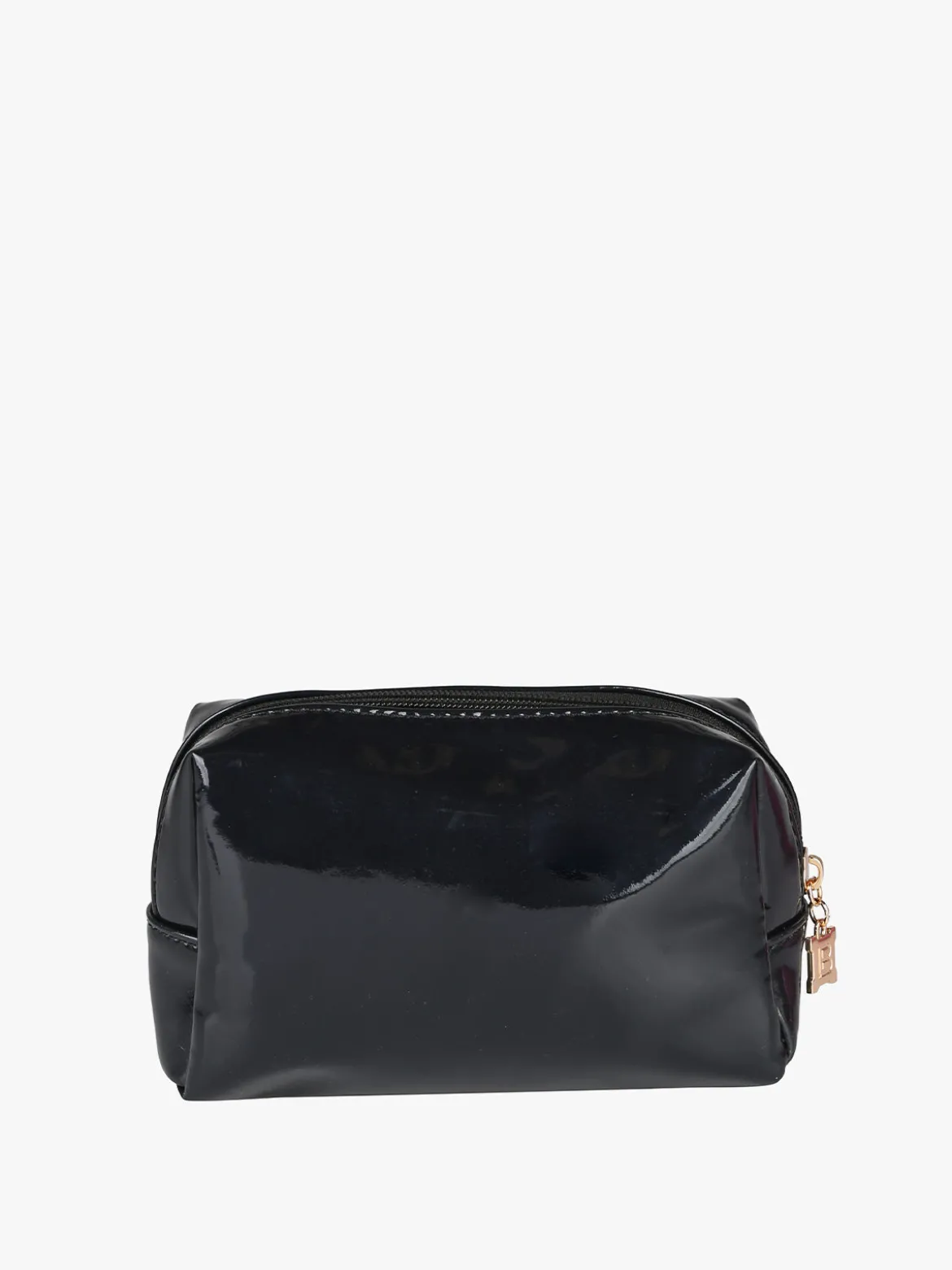 Laura Biagiotti Beauty case piccolo glitterato - nero