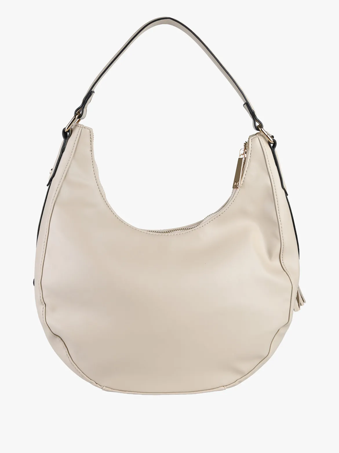 Laura Biagiotti Borsa donna hobo con trama a rombi - naturale
