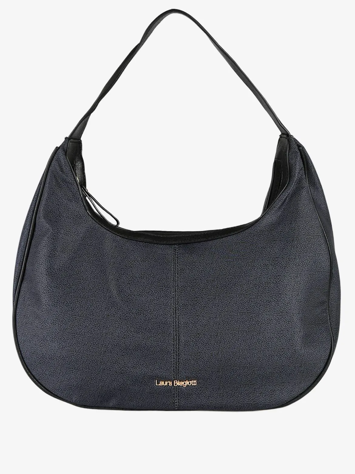 Laura Biagiotti Borsa donna hobo in tessuto impermeabile - nero
