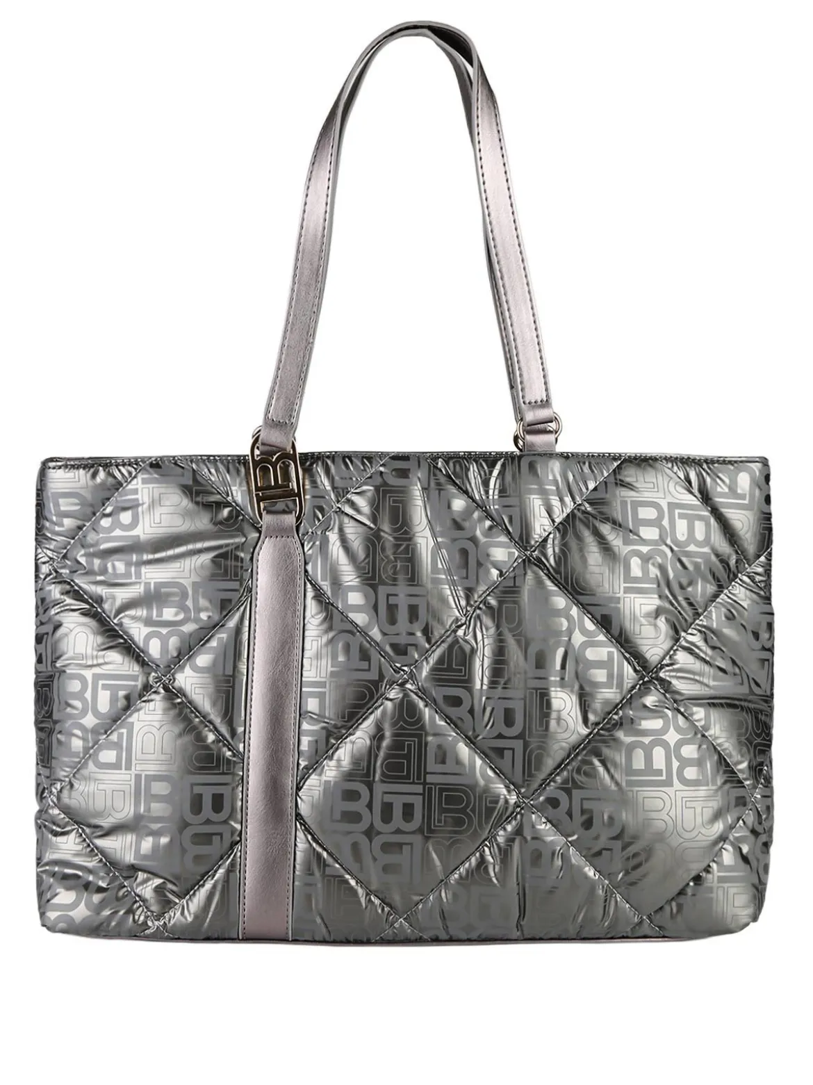 Laura Biagiotti Borsa donna shopping in tessuto impermeabile - antracite